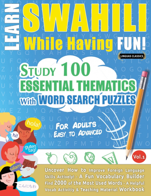 LEARN SWAHILI WHILE HAVING FUN! - FOR ADULTS