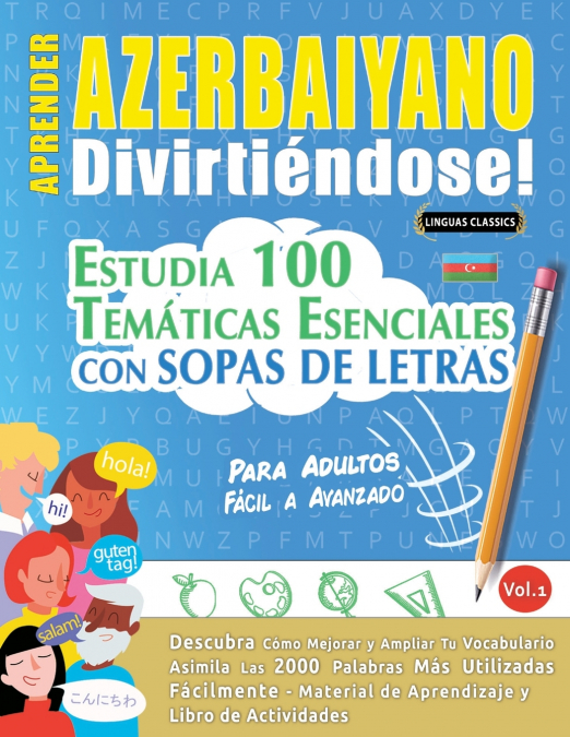 APRENDER AZERBAIYANO DIVIRTIÉNDOSE! - PARA ADULTOS