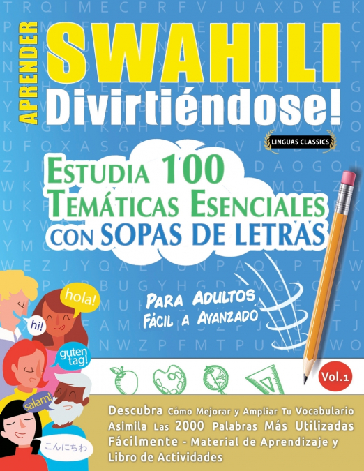 APRENDER SWAHILI DIVIRTIÉNDOSE! - PARA ADULTOS