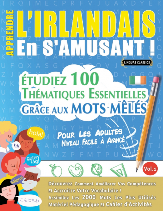APPRENDRE L’IRLANDAIS EN S’AMUSANT - POUR LES ADULTES