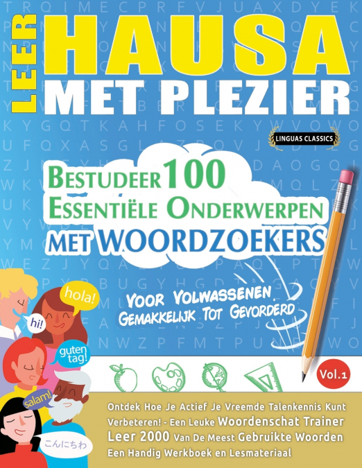 LEER HAUSA MET PLEZIER - VOOR VOLWASSENEN
