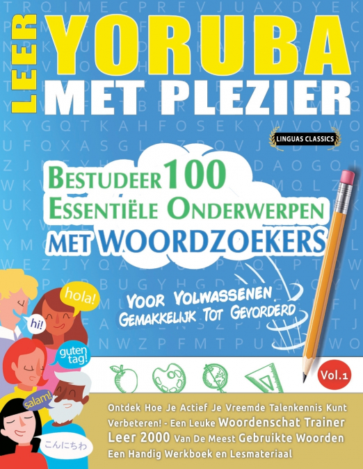 LEER YORUBA MET PLEZIER - VOOR VOLWASSENEN