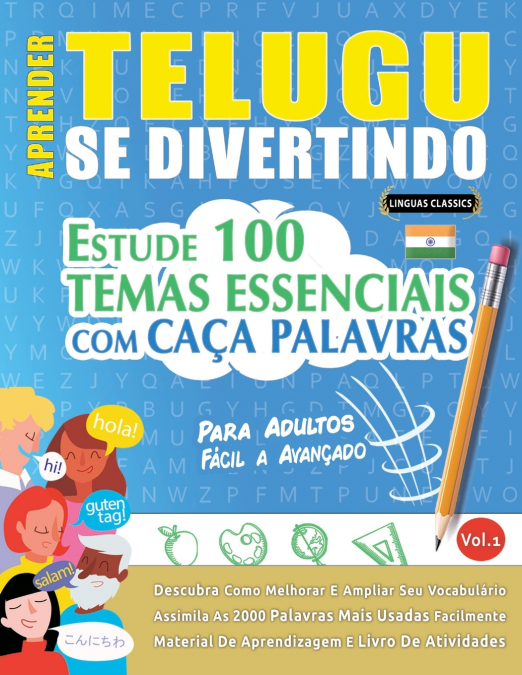 APRENDER TELUGU SE DIVERTINDO! - PARA ADULTOS