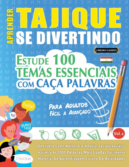 APRENDER TAJIQUE SE DIVERTINDO! - PARA ADULTOS