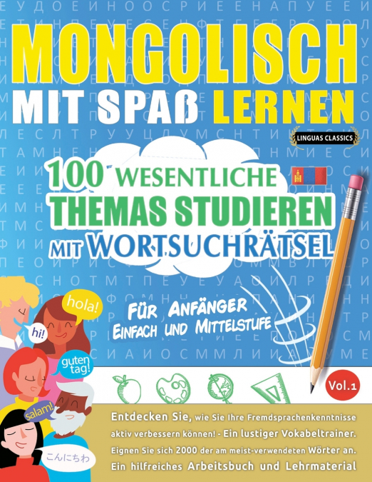 MONGOLISCH MIT SPAß LERNEN - FÜR ANFÄNGER