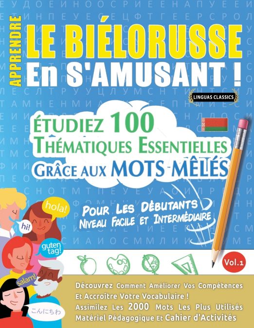 APPRENDRE LE BIÉLORUSSE EN S’AMUSANT - POUR LES DÉBUTANTS