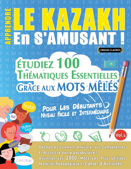 APPRENDRE LE KAZAKH EN S’AMUSANT - POUR LES DÉBUTANTS