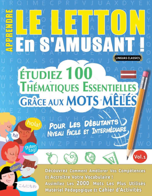 APPRENDRE LE LETTON EN S’AMUSANT - POUR LES DÉBUTANTS