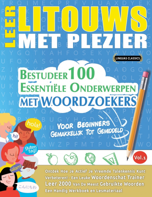 LEER LITOUWS MET PLEZIER - VOOR BEGINNERS