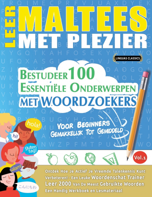 LEER MALTEES MET PLEZIER - VOOR BEGINNERS