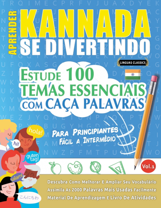 APRENDER KANNADA SE DIVERTINDO! - PARA PRINCIPIANTES