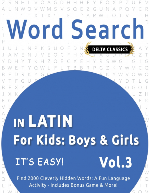 WORD SEARCH IN LATIN FOR KIDS