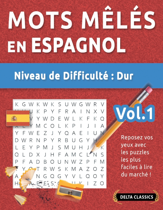 MOTS MÊLÉS EN ESPAGNOL - NIVEAU DE DIFFICULTÉ