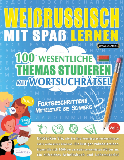 WEISSRUSSISCH MIT SPAß LERNEN - FORTGESCHRITTENE