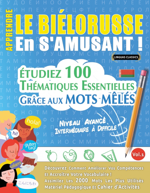 APPRENDRE LE BIÉLORUSSE EN S’AMUSANT - NIVEAU AVANCÉ