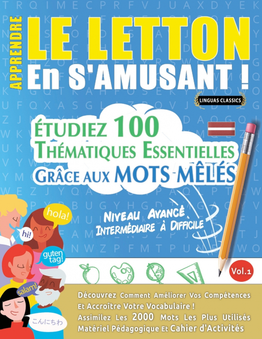 APPRENDRE LE LETTON EN S’AMUSANT - NIVEAU AVANCÉ