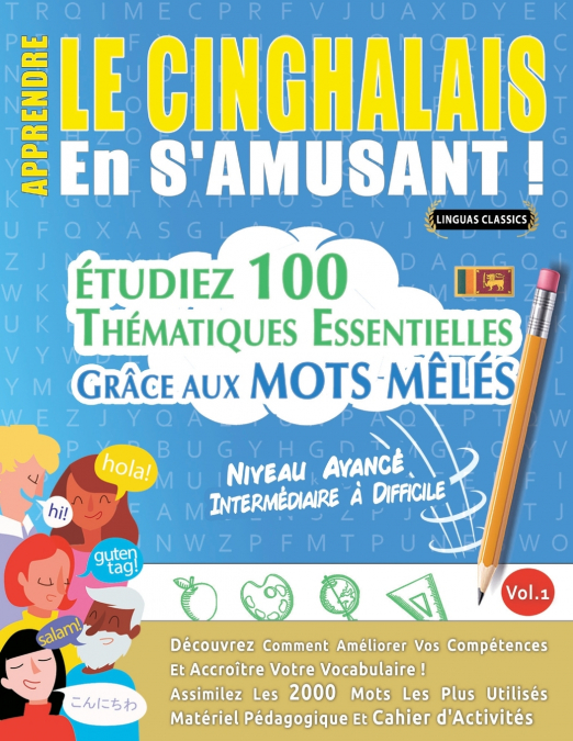 APPRENDRE LE CINGHALAIS EN S’AMUSANT - NIVEAU AVANCÉ