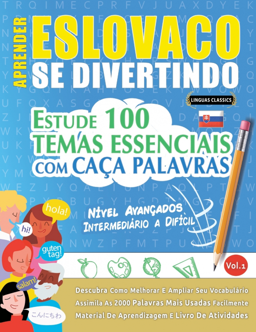 APRENDER ESLOVACO SE DIVERTINDO! - NÍVEL AVANÇADOS