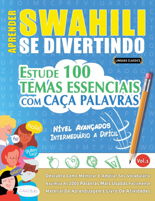 APRENDER SWAHILI SE DIVERTINDO! - NÍVEL AVANÇADOS