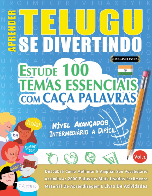 APRENDER TELUGU SE DIVERTINDO! - NÍVEL AVANÇADOS