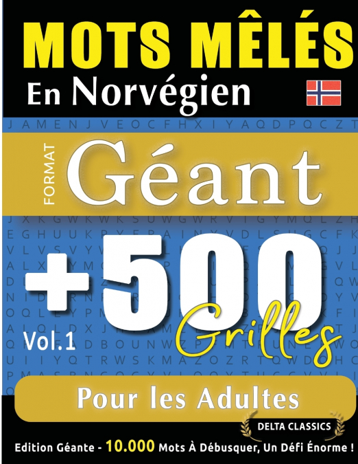MOTS MÊLÉS EN NORVÉGIEN FORMAT GÉANT
