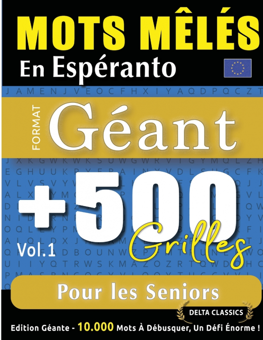 MOTS MÊLÉS EN ESPÉRANTO FORMAT GÉANT