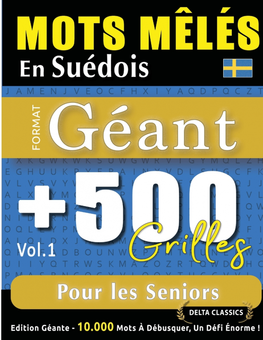 MOTS MÊLÉS EN SUÉDOIS FORMAT GÉANT