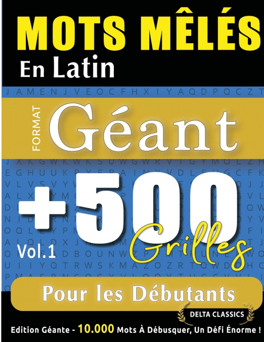 MOTS MÊLÉS EN LATIN FORMAT GÉANT