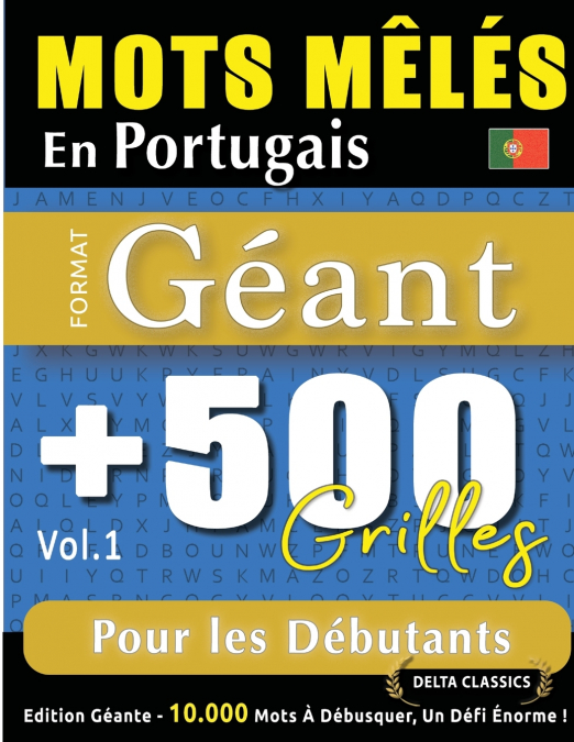 MOTS MÊLÉS EN PORTUGAIS FORMAT GÉANT