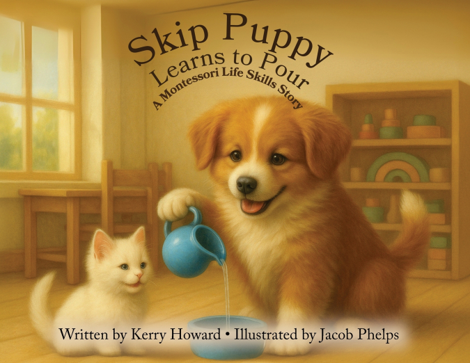 Skip Puppy Learns to Pour