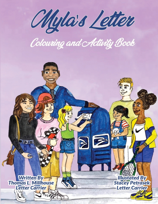 Myla’s Letter Coloring Book
