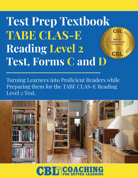 Test Prep Textbook TABE CLAS-E Reading Level 2 Test, Forms C and D