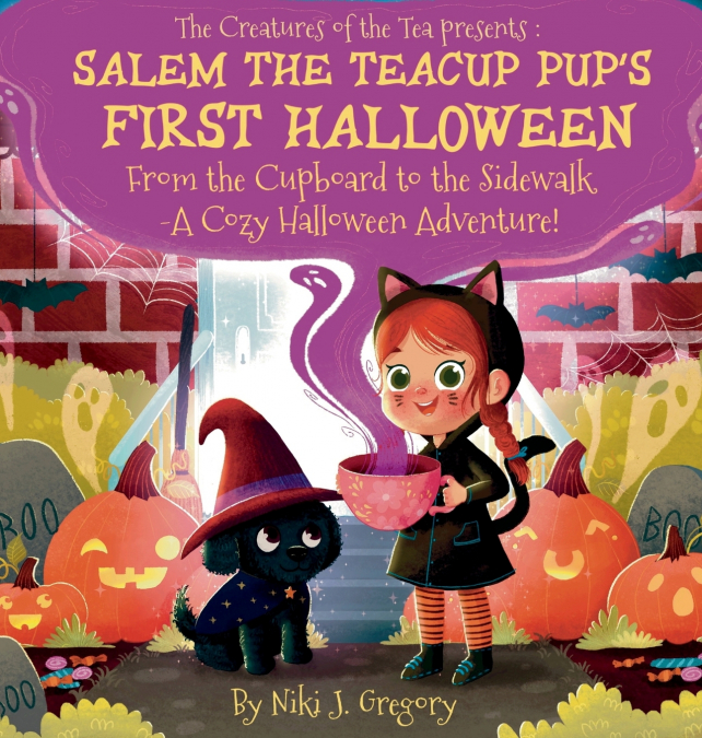 Salem the Teacup Pup’s First Halloween