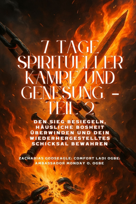 7 TAGE SPIRITUELLER KAMPF UND GENESUNG - Teil 2 - Den Sieg besiegeln, die Bosheit im Haushalt brechen und Ihr wiederhergestelltes Schicksal bewahren