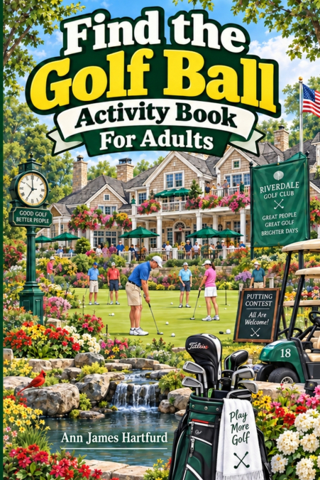 Find The Golf Ball Activity Book