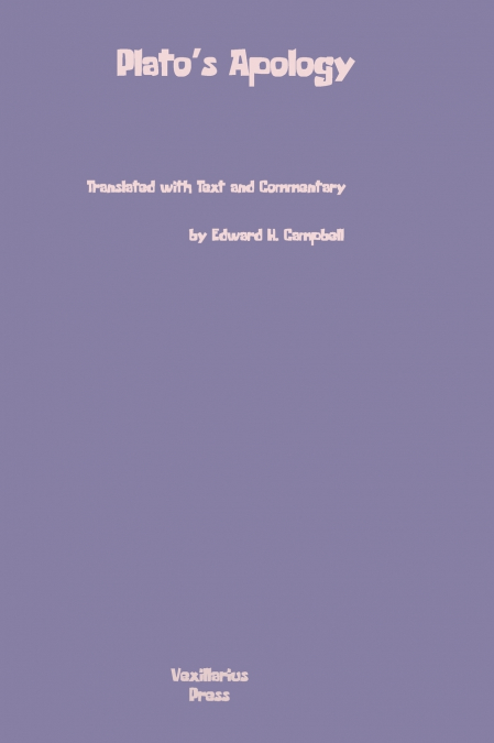 Plato’s Apology