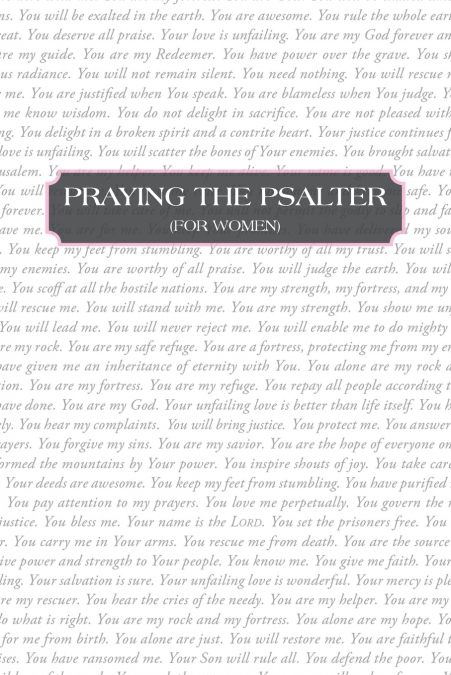 Praying the Psalter (FOR WOMEN)
