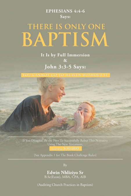 There Is Only One BAPTISM