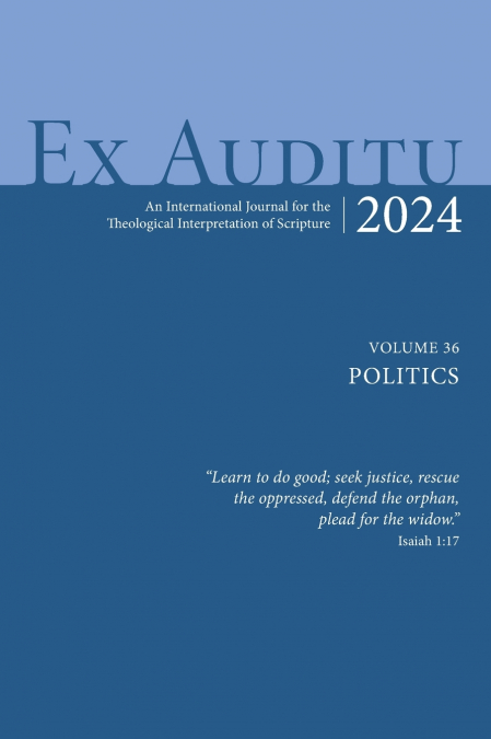 Ex Auditu - Volume 36