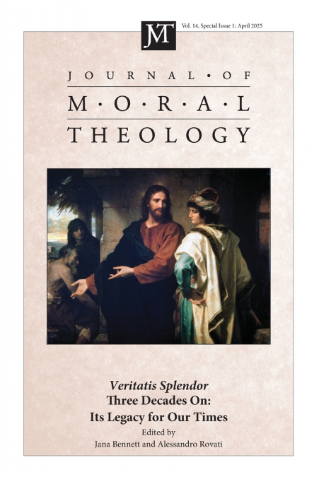 Journal of Moral Theology, Volume 14, Special Issue 1