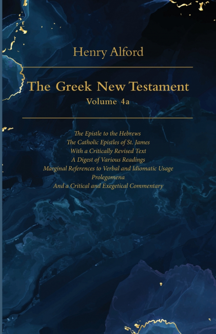 The Greek New Testament, Volume 4a