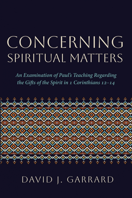 Concerning Spiritual Matters