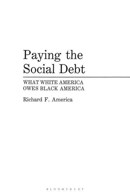 Paying the Social Debt