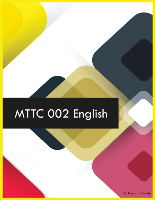 MTTC 002 English