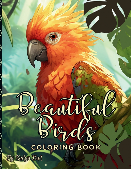 Beautiful Birds Realistic Coloring Book