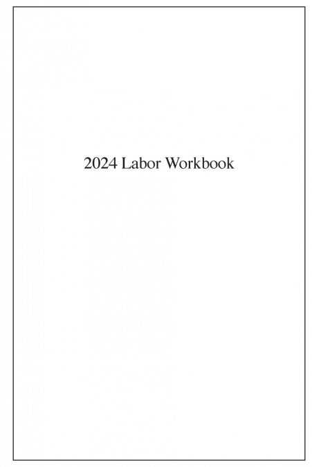 Labor Doula Workbook 2024
