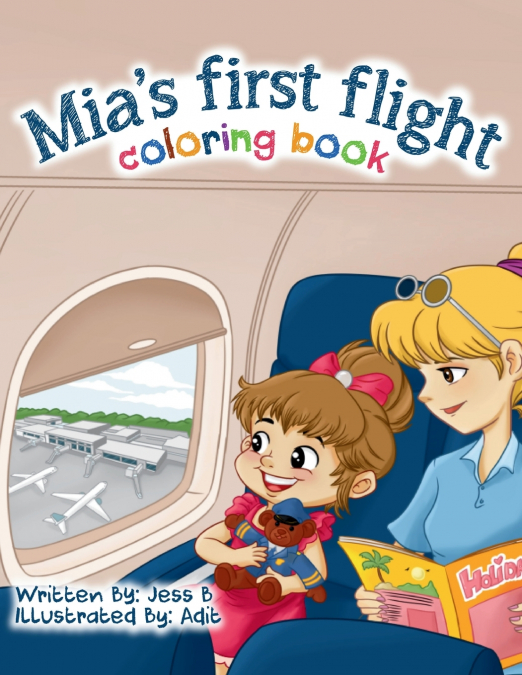 Mia’s First Flight - Coloring Book