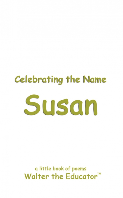 Celebrating the Name Susan