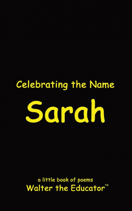 Celebrating the Name Sarah