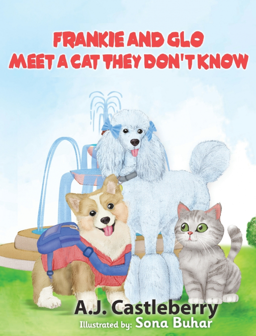 Frankie and Glo Meet a Cat They Don’t Know
